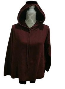 Massimo dutti soft burgundy hoodie